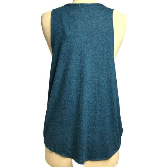 Free People We The Free Hidden Falls Sapphire Blue Tank Top Sz S NEW - Picture 7 of 9